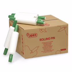 Jovi Rolling Pin, Rouleau à pâtisserie, Vert, Blanc, Boîte, 25 pièce(s)