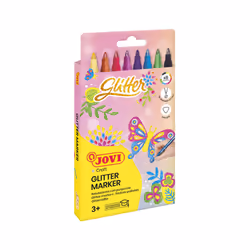 Jovi 1608G, 8 pièce(s), Multicolore, 3 an(s), Multicolore, Plastique, Rond