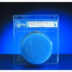 Mousses de remplacement pour filtre externe de la marque GRE (AR122). 3 x mousses Diamètre : 15 cm