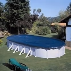 Gre CIPROV611, Couverture, Bleu, Ovale, 3,75 m, 6,1 m, 4600 mm