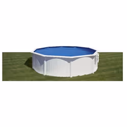 Gre KITPR353, 10102 L, Piscine hors sol, Echelle, Bleu, Blanc, 102 kg