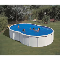 Gre KITPROV6270 piscine hors sol En forme de 8 20652 L Blanc - Vue supplémentaire 2