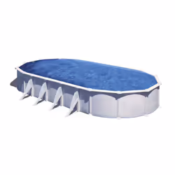 Gre KITPROV918, 43595 L, Piscine hors sol, Adultes et enfants, Echelle, Blanc