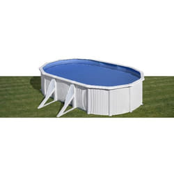 Gre KITPROV613 piscine hors sol Oval 20893 L Bleu, Blanc