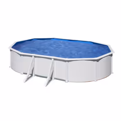 Gre KIT500ECOB piscine hors sol Oval 14550 L Bleu, Blanc - Vue supplémentaire 11