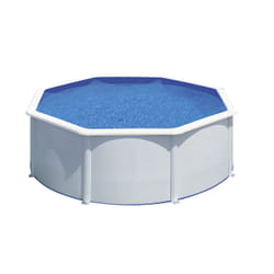 Gre KIT240ECO piscine hors sol Octogonal 4750 L Bleu, Blanc
