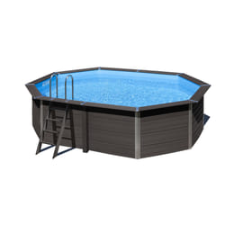 Gre KPCOV52 piscine hors sol Oval Bleu, Marron