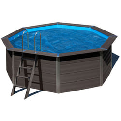 GRE - Bâche à bulles pour piscine composite ovale 6,64 x 3,86 m - Gré