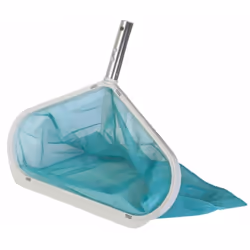 Epuisette de fond renforcée, Large filet noir en nylon renforcé fine maille, Connexion EZ clip