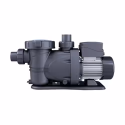 Pompe centrifuge auto-amorçante avec préfiltre intégré et couvercle transparent. Convient aux piscines d'un volume maximal de ...