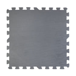 GRE - Lot de 9 dalles carrées pour piscine - 50 cm Gris
