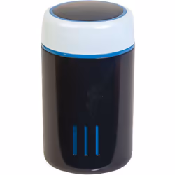 Distributeurs flottants GRE Graphite FDP Flotteur, visibilité ƒ de l'intérieur et graduation du produit, bouchon de sécurité.