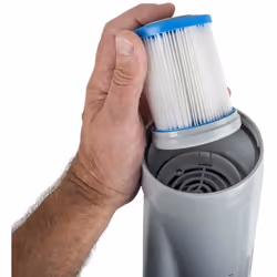 Nettoyeur de fond à batterie. Ideal pour les spa, mais aussi pour nettoyer le fond, les parois et les marches ainsi que les r ...