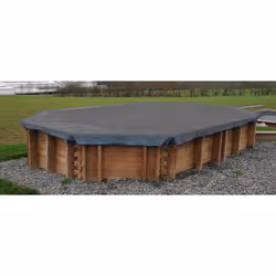 Gre CI790206, Bâche de piscine, Piscine hors-sol, Rectangulaire, Bleu, PVC, 4600 mm