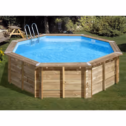 Piscine bois Violette 2 Ø 5,00 x 1,27 m - Gré
