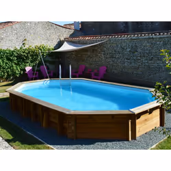 Description générale La piscine bois Safran de la marque Gré est un choix idéal pour cet été, offrant des dimensions généreus ...