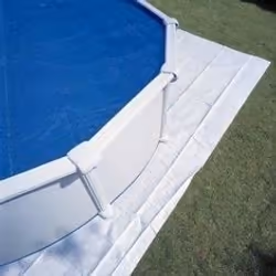 Gre 7025038012, Bâche de sol, Blanc, Polyester, Carré, 5500 mm, 5500 mm