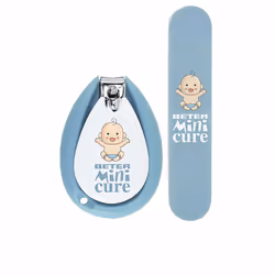 Mini Cure Cuidado Uñas Bebés Azul coffret 2 pz