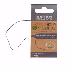 Fil Dentaire charbon actif 50 m 1 u