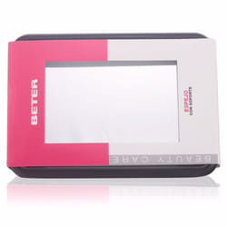 Beter 22104 miroir de maquillage Autonome Rectangulaire Noir