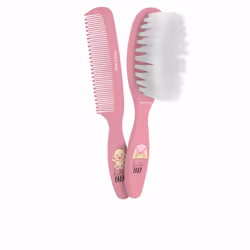 CEPILLO&PEINE Bebe pack rosa 2 u