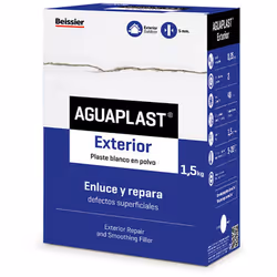 Aguaplast Extérieur 1,5 Kg Pour Enduire Et Réparer Les Défauts De Surface, Éléments Décoratifs, Balustrades