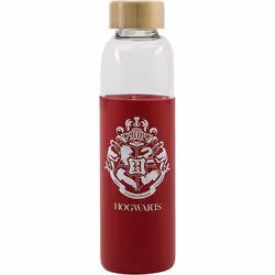 Bouteille en verre avec couvercle en silicone enfant Stor Harry Potter