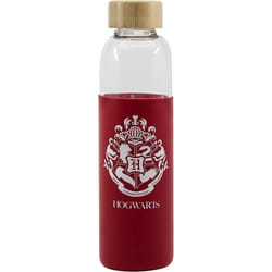 Bouteille en verre avec couvercle en silicone enfant Stor Harry Potter
