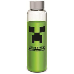 Bouteille en verre avec couvercle en silicone Educa Borras Minecraft