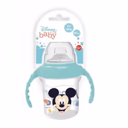 Disney Baby 8412497130276, Noir, Transparent, Turquoise, Blanc, 250 ml