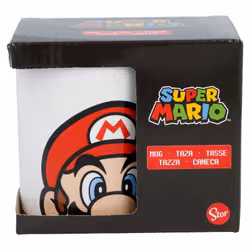 Stor Super Mario Tasse Blanc, Multicolore Universel 1 pièce(s) - Vue supplémentaire 3
