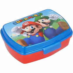 Porte Déjeuner Rectangulaire - Stor - Super Mario - Durable - 100% Original - Mixte