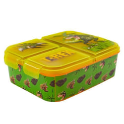 Boite à gouter - Dinosaure - T-Rex - 3 compartiments - 18x13x5 cm - Vert