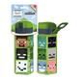 Bouteille deau - STOR - Minecraft - 550 ml - Sans BPA - Mixte