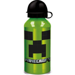 Euromic 088808717-40734 gourde Utilisation quotidienne 400 ml Aluminium Noir, Vert