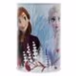 Tirelire - Disney - La Reine des Neiges - Métal - 15 cm - Cylindrique - Bleu