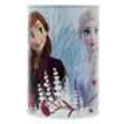 Tirelire - Disney - La Reine des Neiges - Métal - 15 cm - Cylindrique - Bleu