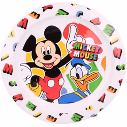 Disney 8412497501465, Assiette de dîner, Rond, Multicolore, 1 pièce(s)