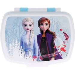 Boîte à goûter - Disney - La Reine des Neiges - Anna et Elsa - Multicolore - Rectangulaire