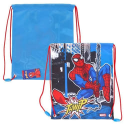 Sac de Sport - STOR - Marvel Spiderman - Bleu - Enfant - 24 x 30 cm