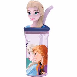 Euromic 088808720-74266, 360 ml, Utilisation quotidienne, Multicolore, Enfant, Garçon/Fille, Straw lid