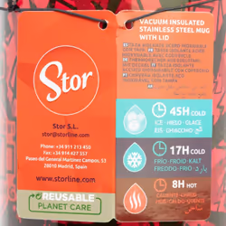 Stor 75793 thermos 940 ml Multicolore Acier inoxydable - Vue supplémentaire 6