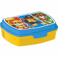 Danneelsnv PAW PATROL FLORAL BTE TARTINE, Boîte de rangement alimentaire, Enfant, Multicolore, Image, Rectangulaire, Garçon