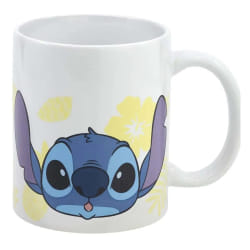 Disney Mug en Céramique 325ml Stitch Collection Adaptation Ananas Blanc