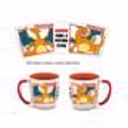 Mug - POKEMON - Dracaufeu - 384ml - Intérieur coloré - Design contemporain