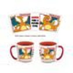 Mug - POKEMON - Dracaufeu - 384ml - Intérieur coloré - Design contemporain