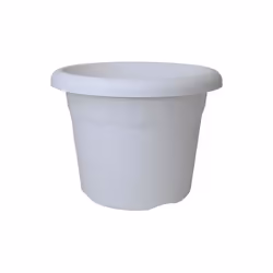 Pot en plastique - GENERIQUE - Injection Blanc Ø18cm - Rond - Plastique