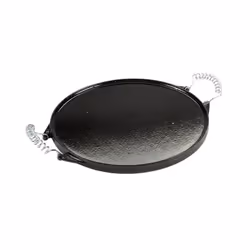 Fonte ronde en fer 42 cm. -Mand d'acier de haute qualité. -Sasted, ce qui allonge votre vie et facilite le nettoyage. -Ils pe ...