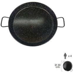 Garcima - Poêle à paella émaillée 4 personnes/30 cm.