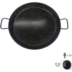 Garcima - Poêle à paella émaillée 10 personnes/42 cm.